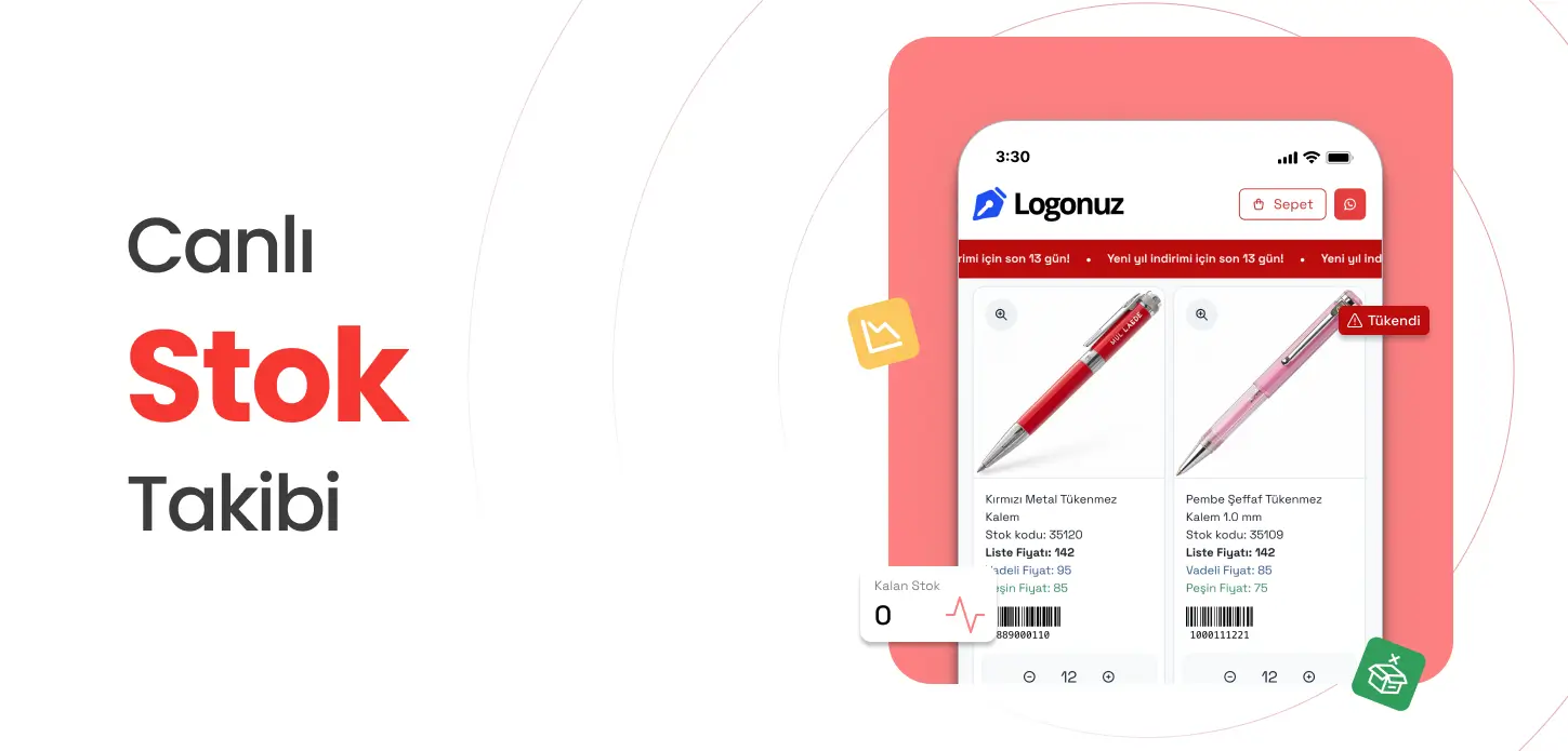 Stok Yönetimi - Ürün stoklarınızı kolayca takip edin. Katalogların...